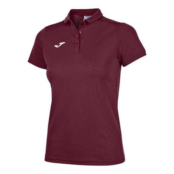 Koszulka polo do tenisa damska Joma Hobby. Brązowe bluzki JOMA, xl, bez wzorów, sportowe, bez kołnierzyka, bez ramiączek. W wyprzedaży za 115,35 zł.