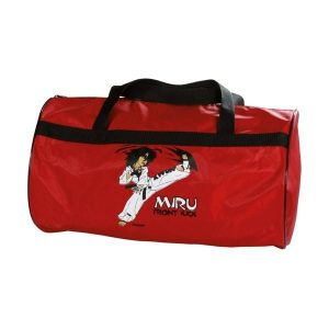Torba sportowa Kwon Miru Front Kick. Czerwone torby podróżne i sportowe KWON, bez wzorów, z materiału. Za 129,50 zł.