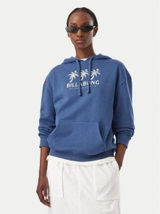 Billabong Bluza Far From Home EBJSF00199 Granatowy Regular Fit. Niebieskie bluzy Billabong, l, bez wzorów, z bawełny, bez kaptura. Za 279,99 zł.