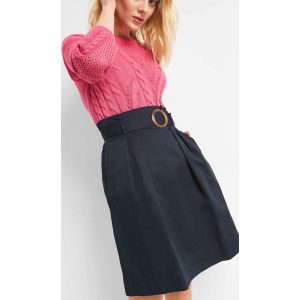 Spódnica paperbag z klamrą. Spódnice marki Orsay. Za 99,99 zł.