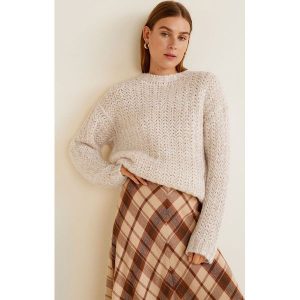 Mango - Sweter. Swetry klasyczne marki Mango. W wyprzedaży za 99,90 zł.