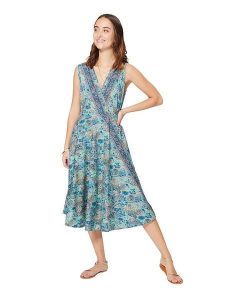 Ipanima Sukienka w kolorze turkusowym ze wzorem rozmiar: 34-40. Niebieskie sukienki Ipanima, na co dzień, z aplikacjami, klasyczne, bez kołnierzyka, bez ramiączek, midi, proste. Za 65,99 zł.