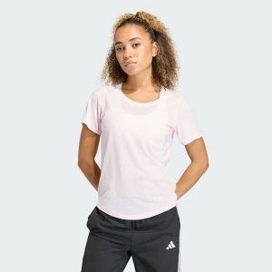 Koszulka Workout Essentials Scoop Neck. Czerwone bluzki ADIDAS, bez wzorów, sportowe, bez kołnierzyka, bez ramiączek. Za 109,00 zł.