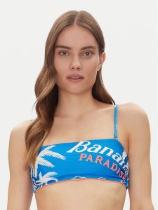 Maaji Góra od bikini Tropical Paradise Bandee PT2864SBA004 Niebieski. Niebieskie bikini Maaji, bez wzorów, z syntetyku. Za 209,99 zł.