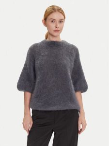 Dixie Sweter M277Y101A Szary Relaxed Fit. Szare swetry klasyczne Dixie, l, z syntetyku, bez kołnierzyka. Za 579,99 zł.