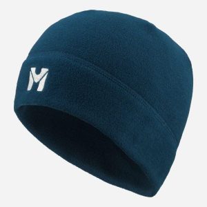 Czapka Millet Ubic Fleece Beanie - dark denim. Zielone czapki Millet, bez wzorów, z denimu, klasyczne. Za 97,75 zł.