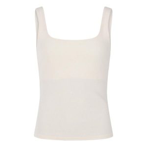 Damski tank top Protest Dazes. Białe topy Protest, bez wzorów, bez kołnierzyka, bez ramiączek. Za 173,50 zł.