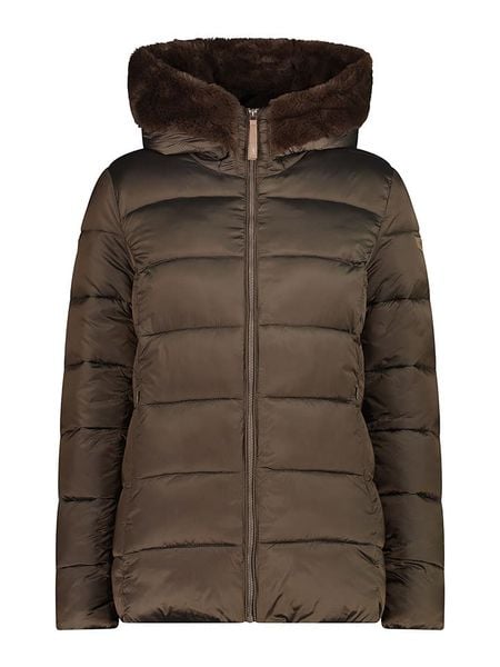 CMP Kurtka zimowa w kolorze jasnobrązowym rozmiar: 36. Brązowe kurtki CMP, na zimę, bez wzorów, z puchu, bez kaptura. Za 263,53 zł.