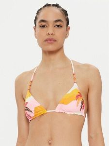 Maaji Góra od bikini Paradiso Waves Balmy PT2404STR035 Różowy. Czerwone bikini Maaji, bez wzorów, z syntetyku. Za 209,99 zł.