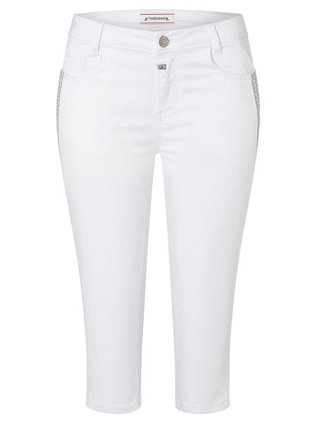 Timezone Rybaczki "Dashni" w kolorze białym rozmiar: W28. Białe rurki Timezone, z bawełny. Za 83,22 zł.