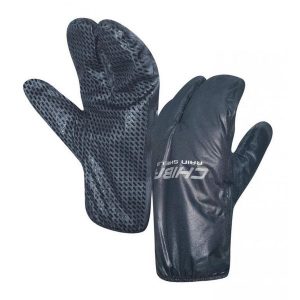 Rękawiczki ochronne na deszcz unisex Chiba Rain Shield Superlight. Czarne rękawiczki CHIBA, bez wzorów. Za 95,00 zł.