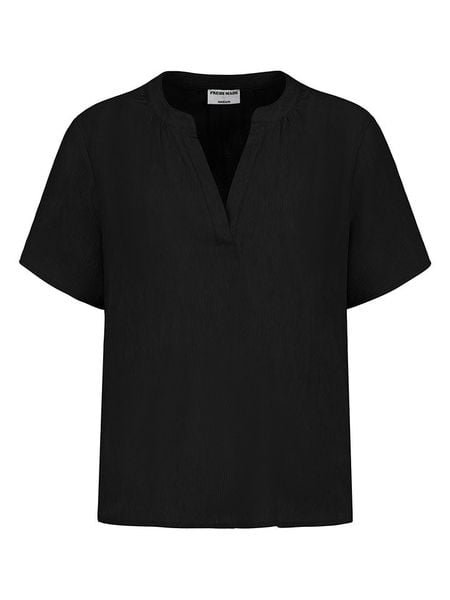 Fresh Made Bluzka w kolorze czarnym rozmiar: S. Czarne bluzki Fresh Made, s, bez wzorów, bez kołnierzyka, bez ramiączek. Za 56,53 zł.