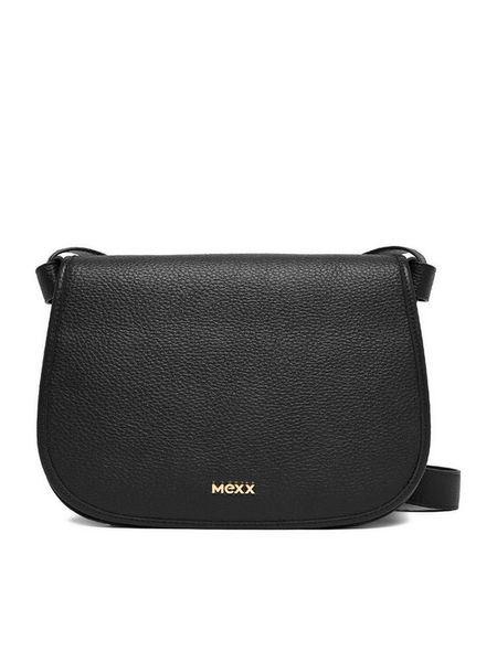 MEXX Torebka CEO-MEXX-L-022-08 Czarny. Czarne listonoszki Mexx, bez wzorów, ze skóry, bez dodatków. Za 199,99 zł.