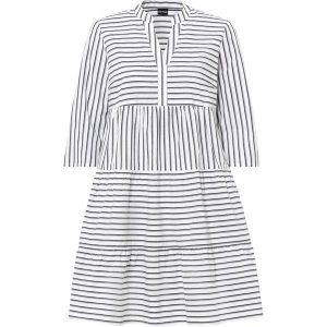 Sukienka tunikowa. Czarne sukienki bonprix, bez wzorów, bez kołnierzyka, bez ramiączek. Za 129,99 zł.