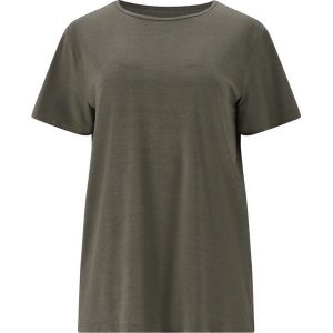 Koszulka damska Athlecia Lizzy. Szare koszulki sportowe Athlecia, bez wzorów, bez ramiączek. Za 138,50 zł.