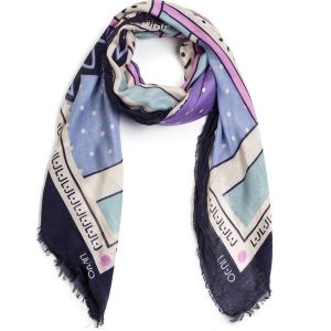 Chusta LIU JO - Foulard 120X120 A19239 T0300 Midnight 90013. Apaszki i chusty marki Liu Jo. Za 199,00 zł.