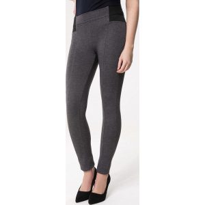 Ciemnoszare Legginsy Stroke Of Luck. Legginsy marki Born2be. Za 29,99 zł.