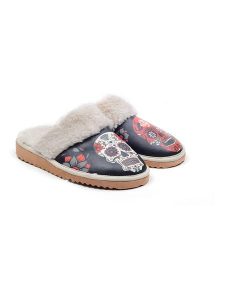 Goby Kapcie w kolorze czarnym ze wzorem rozmiar: 36. Czarne kapcie Goby, bez wzorów, z materiału. Za 130,99 zł.