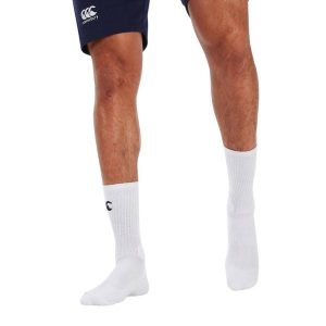 Skarpetki antypoślizgowe do połowy łydki Canterbury. Białe skarpetki CANTERBURY, bez wzorów. Za 183,00 zł.