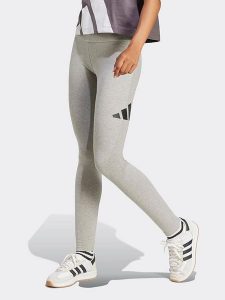 Adidas Legginsy sportowe w kolorze szarym rozmiar: XL. Szare legginsy ADIDAS, xl, bez wzorów, z podwyższonym stanem, outdoorowe. Za 113,36 zł.