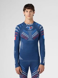 Koszulka termoaktywna dla dorosłych UYN Natyon 3.0 France Uw Shirt. Koszule nocne UYN, bez wzorów, ze skóry, bez ramiączek. Za 619,99 zł.