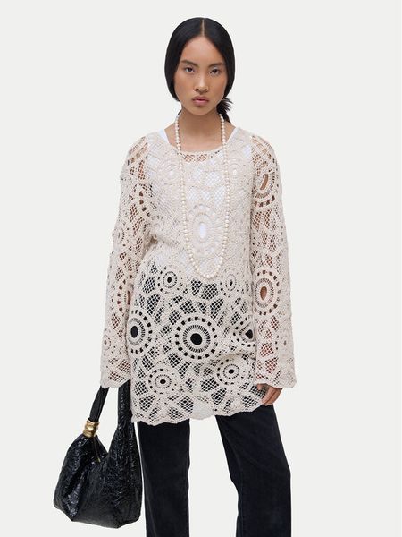 Vila Sukienka codzienna Simone 14108619 Beżowy Regular Fit. Brązowe kombinezony Vila, m, bez wzorów, z bawełny, bez kołnierzyka, bez ramiączek. Za 179,99 zł.