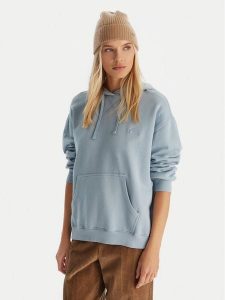 Quiksilver Bluza EQWFT03191 Niebieski Oversize. Niebieskie bluzy Quiksilver, xs, bez wzorów, z bawełny, bez kaptura. Za 319,99 zł.
