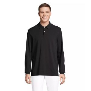 Koszulka polo z długim rękawem Sol's Pacific. Czarne bluzki SOL'S, s, bez wzorów, bez kołnierzyka, bez ramiączek. Za 164,00 zł.