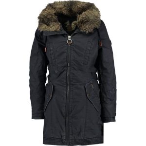 Khujo AJLA Parka navy. Płaszcze marki khujo. W wyprzedaży za 419,50 zł.