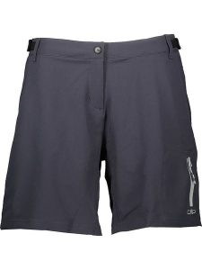 CMP Szorty kolarskie 3w1 w kolorze granatowym rozmiar: 40. Niebieskie spodenki sportowe CMP, bez wzorów, z materiału, rowerowe. Za 176,95 zł.