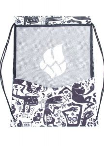 Torba Sportowa Mad Wave Dry – Czarno-Biała. Białe torby podróżne i sportowe MAD WAVE, bez wzorów, z materiału. Za 56,83 zł.