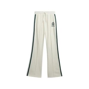 Damskie spodnie dresowe Superdry Country Club Track. Białe spodnie dresowe Superdry, bez wzorów, z dresówki. Za 347,00 zł.