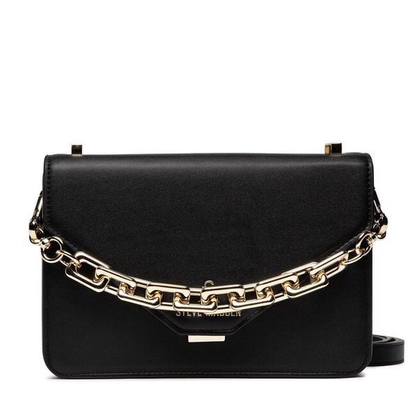Torebka Steve Madden. Czarne torebki klasyczne Steve Madden, bez wzorów, bez dodatków. Za 279,99 zł.