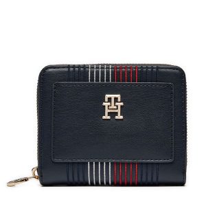 Portfel Tommy Hilfiger. Niebieskie portfele TOMMY HILFIGER, bez wzorów. Za 329,99 zł.