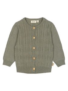 Petit Piao Kardigan w kolorze khaki rozmiar: 68. Brązowe kardigany Petit Piao, z bawełny. Za 80,33 zł.