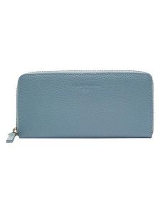 Liebeskind Berlin Skórzany portfel w kolorze błękitnym - 23 x 12 x 4 cm rozmiar: onesize. Niebieskie portfele Liebeskind Berlin, bez wzorów, z materiału. Za 260,99 zł.