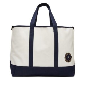 Torebka Tommy Hilfiger. Białe shopper bag TOMMY HILFIGER, bez wzorów, bez dodatków. Za 339,99 zł.
