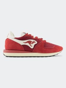 Kangaroos Skórzane sneakersy "Aussie Athluxe" w kolorze czerwonym rozmiar: 46. Czerwone trampki KangaROOS, bez wzorów, z materiału, bez zapięcia. Za 208,99 zł.
