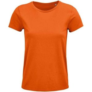 Koszulka Damska/pań Crusader. Brązowe bluzki SOL'S, m, bez wzorów, sportowe, bez kołnierzyka, bez ramiączek. Za 37,99 zł.