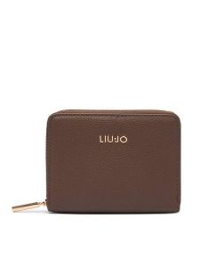 Liu Jo Portfel AF6156 E1019 Brązowy. Brązowe portfele Liu Jo, bez wzorów, ze skóry. Za 249,99 zł.