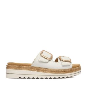 Klapki Remonte. Klapki Remonte, bez wzorów, bez obcasa. Za 369,99 zł.