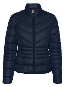 Vero Moda Kurtka pikowana w kolorze granatowym rozmiar: M. Niebieskie kurtki Vero Moda, m, bez wzorów, bez kaptura. Za 114,17 zł.