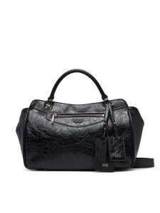 Guess Torebka Antonia HWTG21 83060 Czarny. Czarne kuferki Guess, z aplikacjami, bez dodatków. Za 674,99 zł.