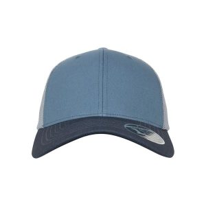 Czapka Flexfit 110 Trucker. Niebieskie czapki FLEXFIT, bez wzorów, sportowe. Za 140,00 zł.