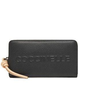 Portfel Coccinelle. Czarne portfele Coccinelle, bez wzorów. Za 449,99 zł.