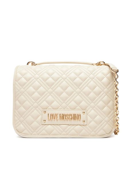 LOVE MOSCHINO Torebka JC4000PP1NLA0110 Beżowy. Brązowe torebki klasyczne LOVE MOSCHINO, bez wzorów, ze skóry, bez dodatków. Za 659,99 zł.