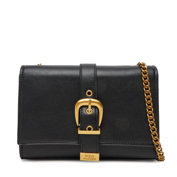 Torebka Steve Madden. Czarne torebki klasyczne Steve Madden, bez wzorów, bez dodatków. Za 369,99 zł.