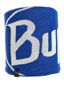 Buff Szal-koło w kolorze niebieskim - (D)26 x (S)25 cm rozmiar: onesize. Niebieskie szaliki Buff, bez wzorów, z materiału. Za 100,99 zł.