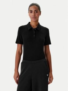 Guess Body V6RP00 KD772 Czarny Slim Fit. Czarne body i gorsety Guess, z aplikacjami, z lyocellu. Za 299,99 zł.