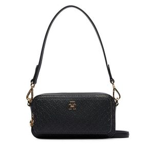 Torebka Tommy Hilfiger. Czarne torebki klasyczne TOMMY HILFIGER, bez wzorów, bez dodatków. Za 569,99 zł.